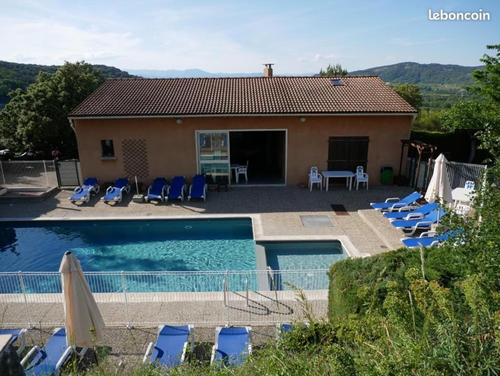 Les Terrasses De L'Ardeche Hotel Salavas Exterior foto